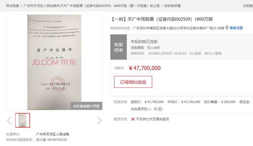 福建天廣中茂蹊蹺預虧30億，深交所質(zhì)疑業(yè)績“大洗澡”及拍賣業(yè)務(wù)